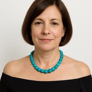 Chic‎ Turquoise Beaded Necklace